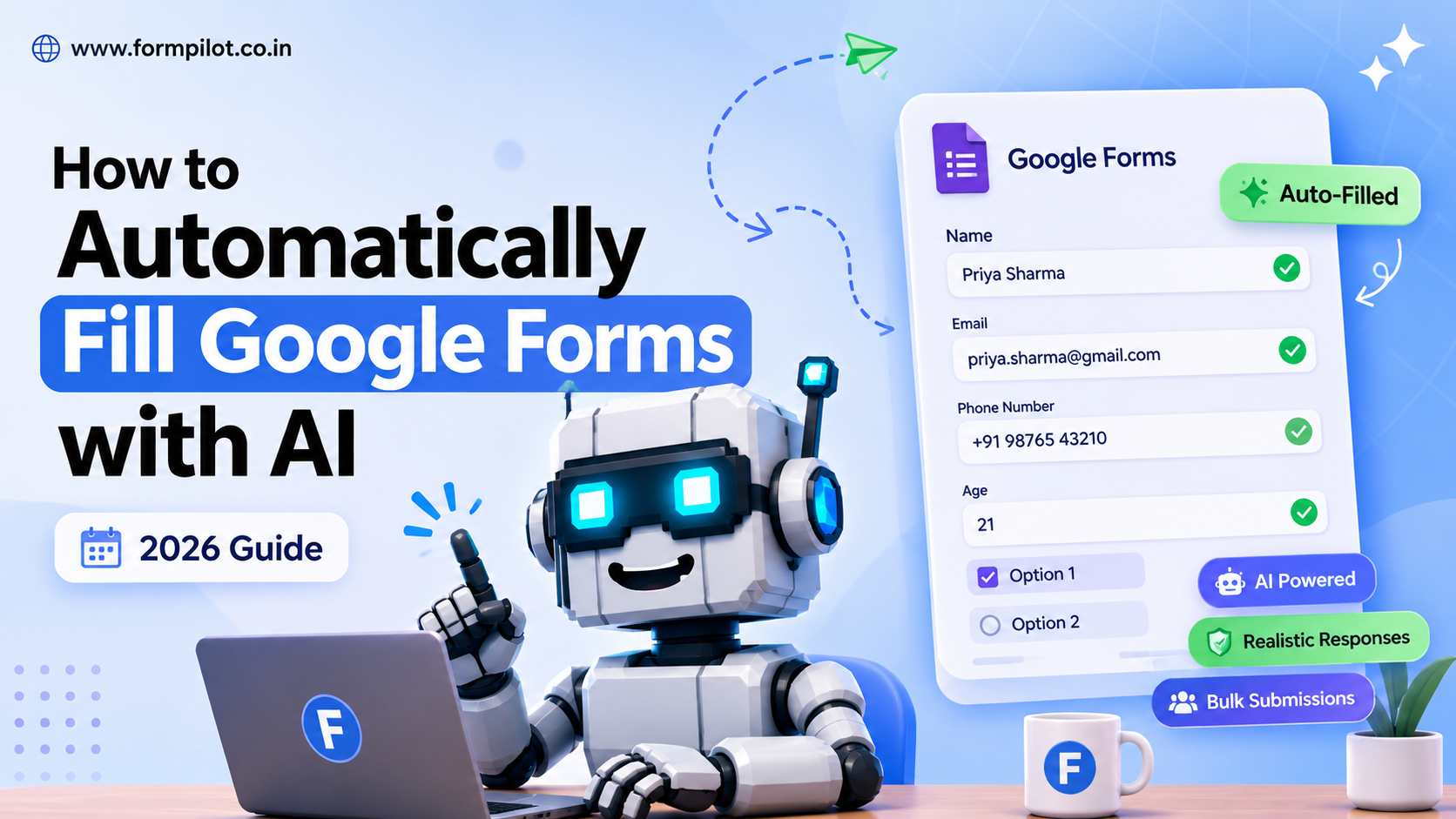 How to Automatically Fill Google Forms with AI (2026 Guide)